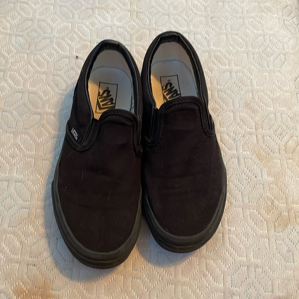 Kids black vans